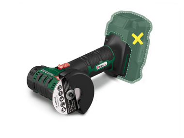 PARKSIDE® Aku uhlová brúska PWSAM 20-Li A1 – bez akumulátora