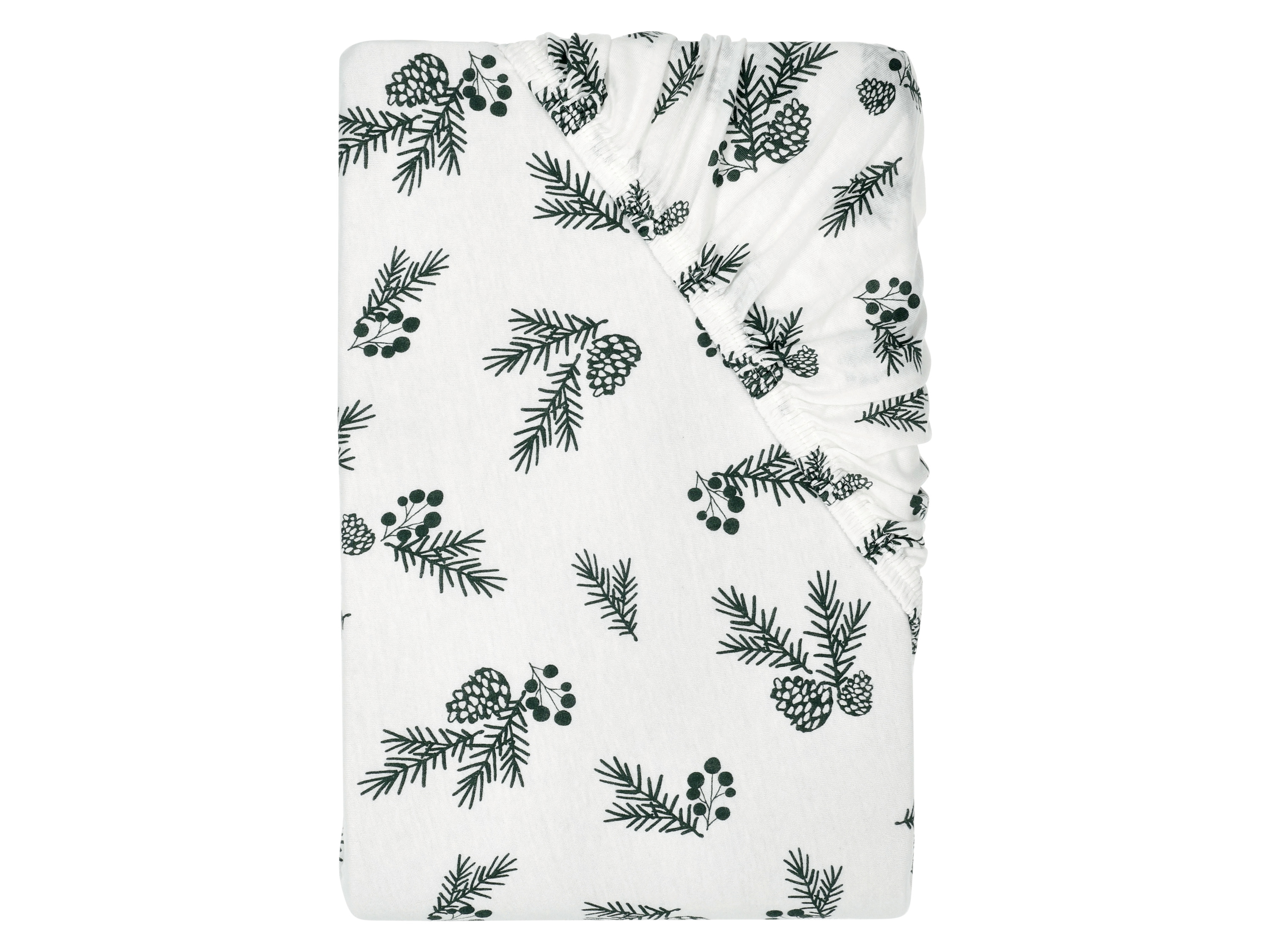 LIVARNO home Napínacia džersejová plachta, 140 – 160 x 200 cm (vetvy)