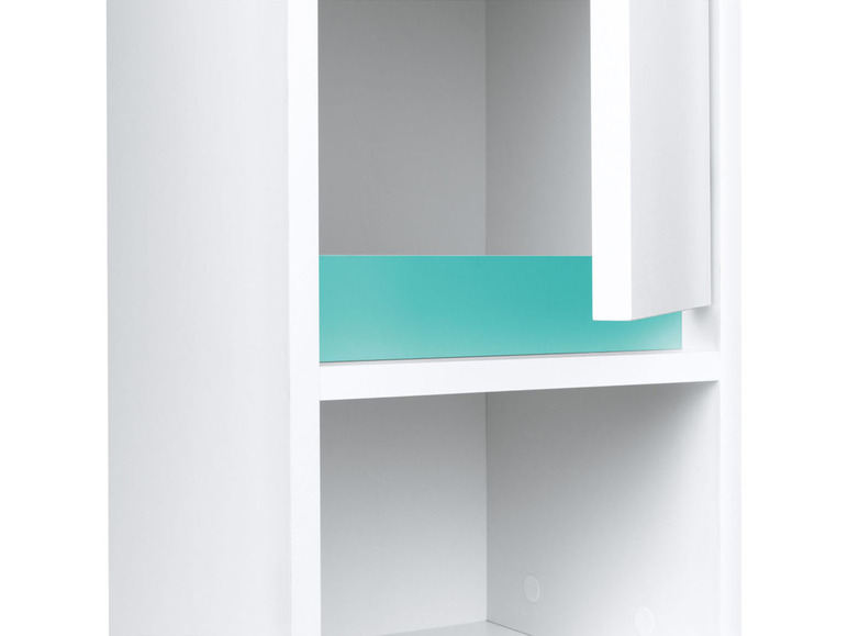 Prejsť na zobrazenie na celú obrazovku: LIVARNO home Vysoká skrinka do kúpeľne Oslo, biela – obrázok 11