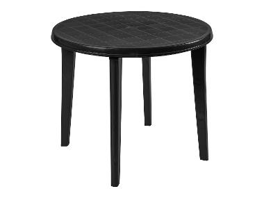 LIVARNO home Záhradný stôl Dallas, antracitová, 90 x 72 cm