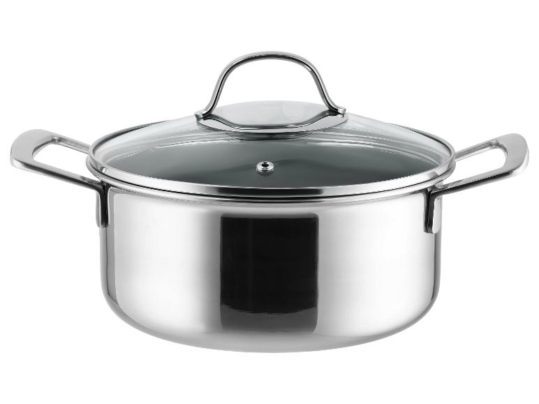 SILVERCREST® Hrniec z ušľachtilej ocele Premium, Ø 20 cm