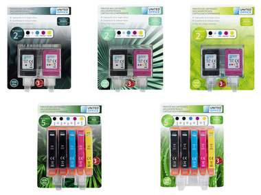 UNITED OFFICE® Náplne do tlačiarne HP Multipack