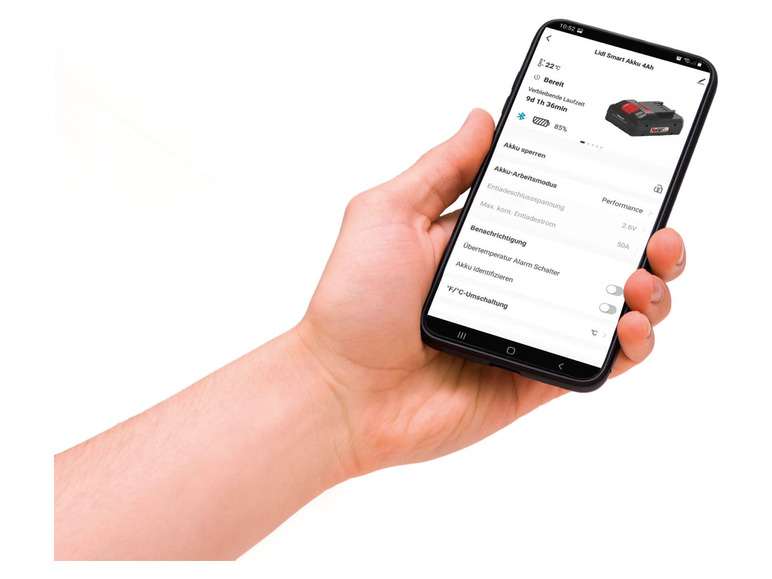 Prejsť na zobrazenie na celú obrazovku: PARKSIDE PERFORMANCE® Smart akumulátor 20 V/4 Ah PAPS 204 A1 – obrázok 7
