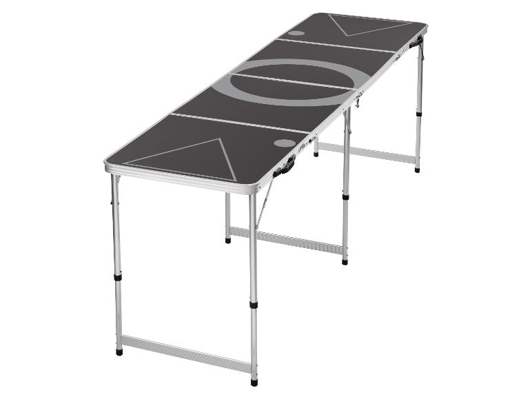 Skladací stolík na beer pong, geometrický vzor.