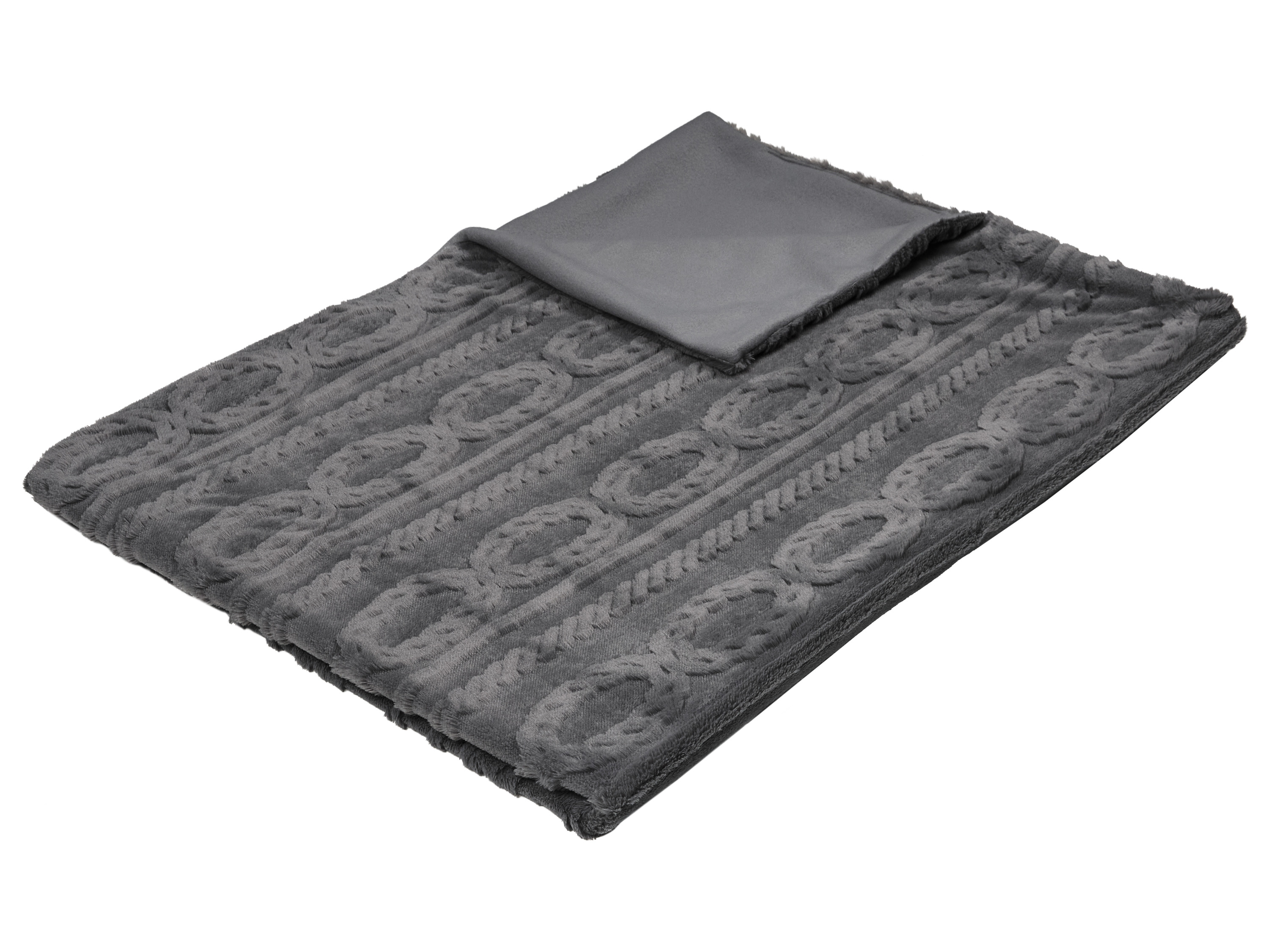 LIVARNO® Deka, 130 x 170 cm (antracitová)