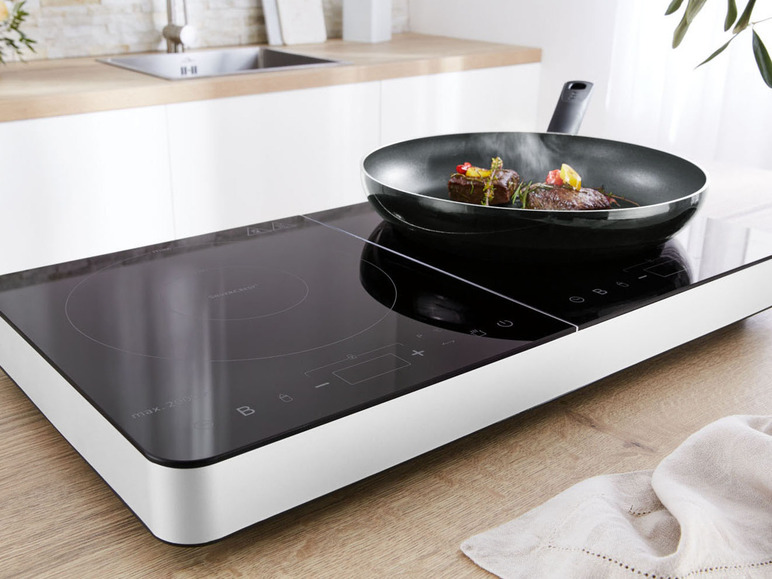 Prejsť na zobrazenie na celú obrazovku: SILVERCREST® Dvojitá indukčná varná doska DI 3500 D4 + SDI 2800 D4 – obrázok 2