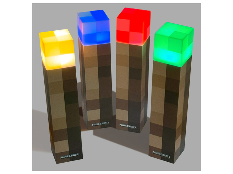 Minecraft Stolná LED lampa
