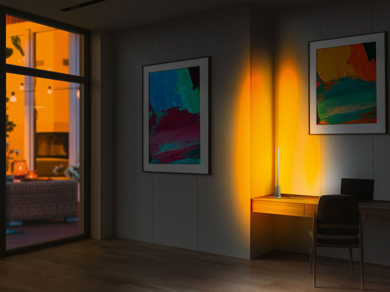 Prejsť na zobrazenie na celú obrazovku: LIVARNO home Stolná LED lampa Zigbee Smart Home – obrázok 5