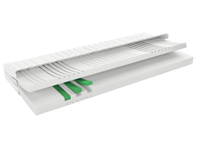 Prejsť na zobrazenie na celú obrazovku: meradiso 7-zónový matrac H3, 100 x 200 cm – obrázok 4