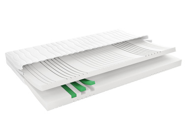 LIVARNO home 7-zónový matrac zo studenej peny, H2, 140 x 200 cm