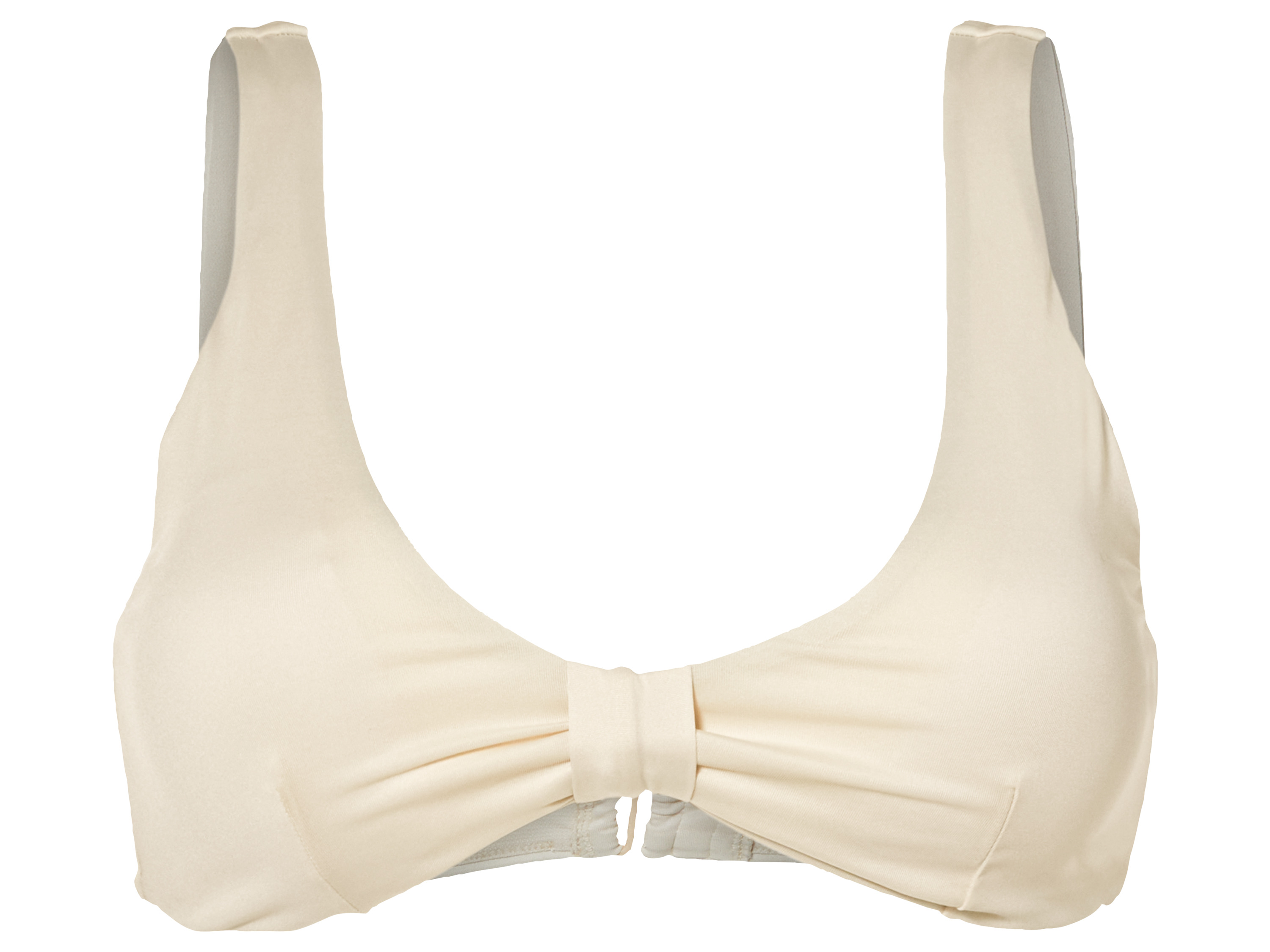 esmara® Dámske bikiny – vrchný diel (40, krémová)