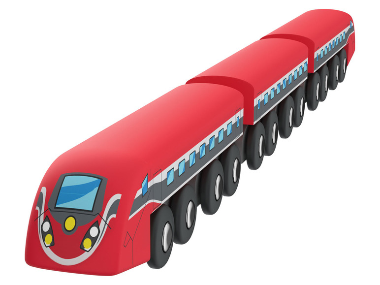 Prejsť na zobrazenie na celú obrazovku: Playtive Drevený rýchlik/nákladný vlak – obrázok 7