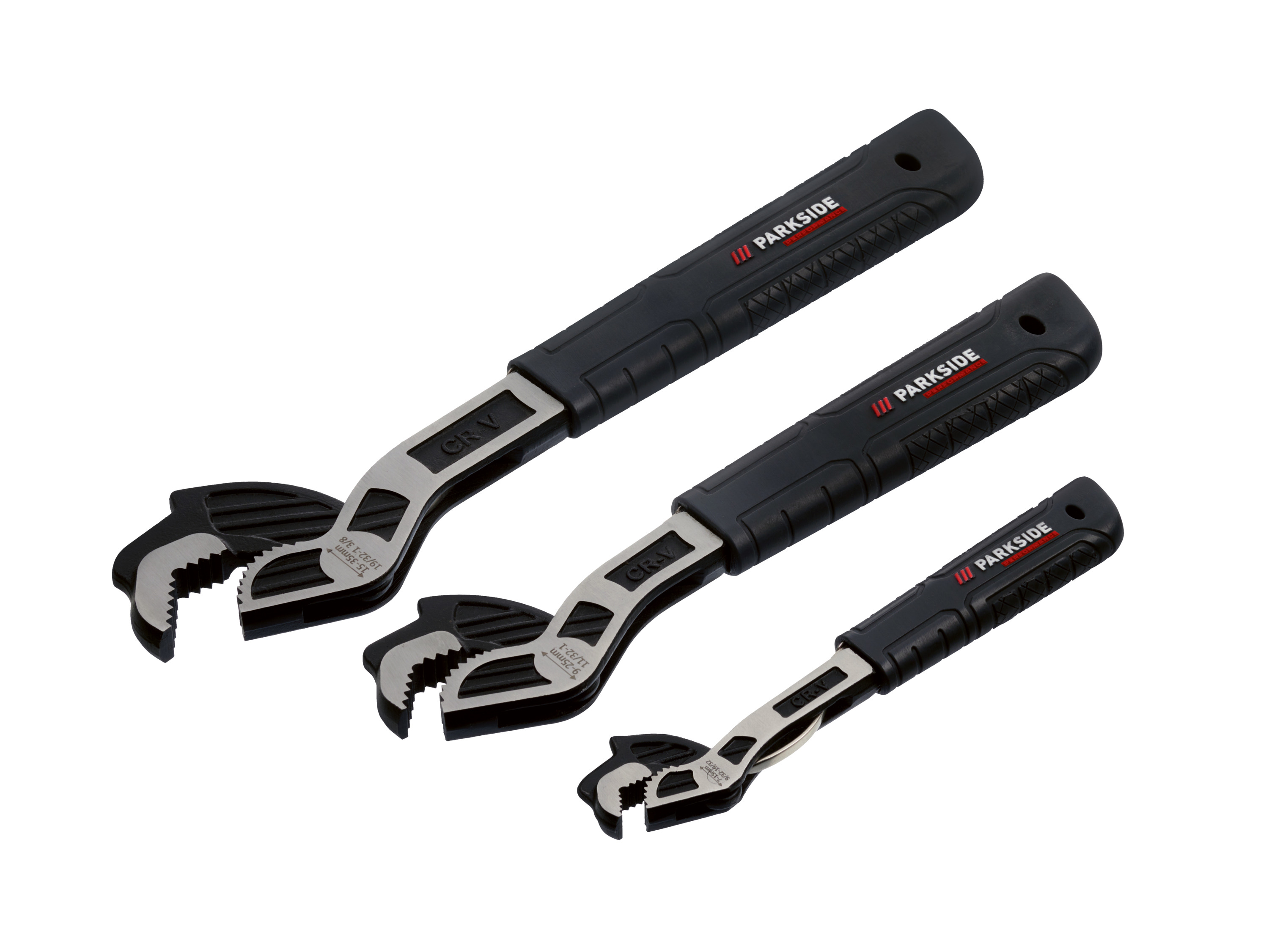 PARKSIDE PERFORMANCE® Súprava otvorených kľúčov, 3-dielna