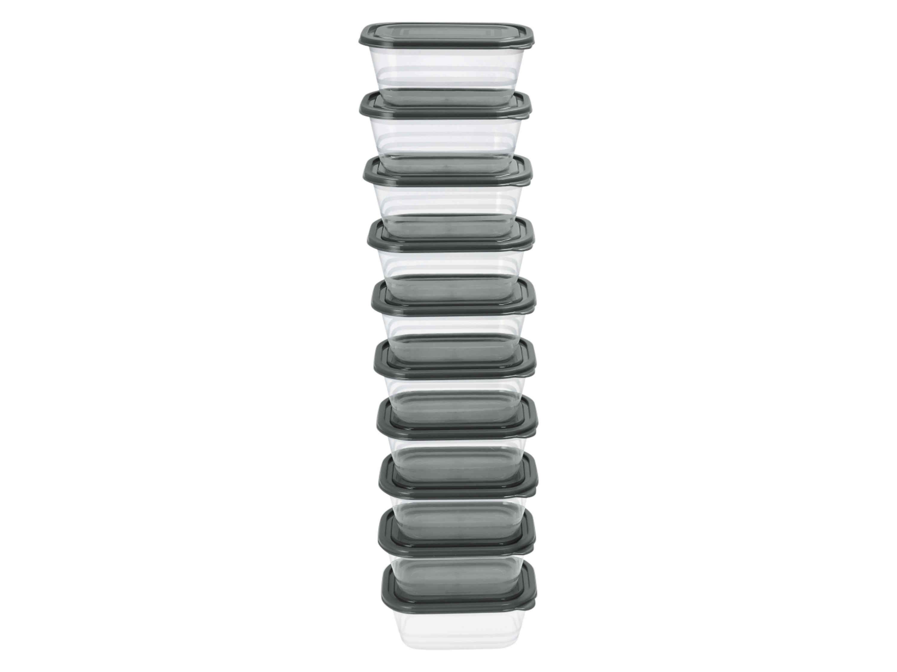 SILVERCREST® Potravinové dózy (10 x 0,6 l)