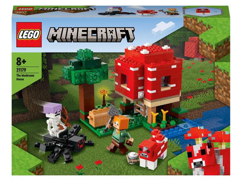 Prejsť na zobrazenie na celú obrazovku: Lego Minecraft 21165 Včelia farma/21171 Konská stajňa/21178 Líščí domček/21179 Hubový domček – obrázok 12