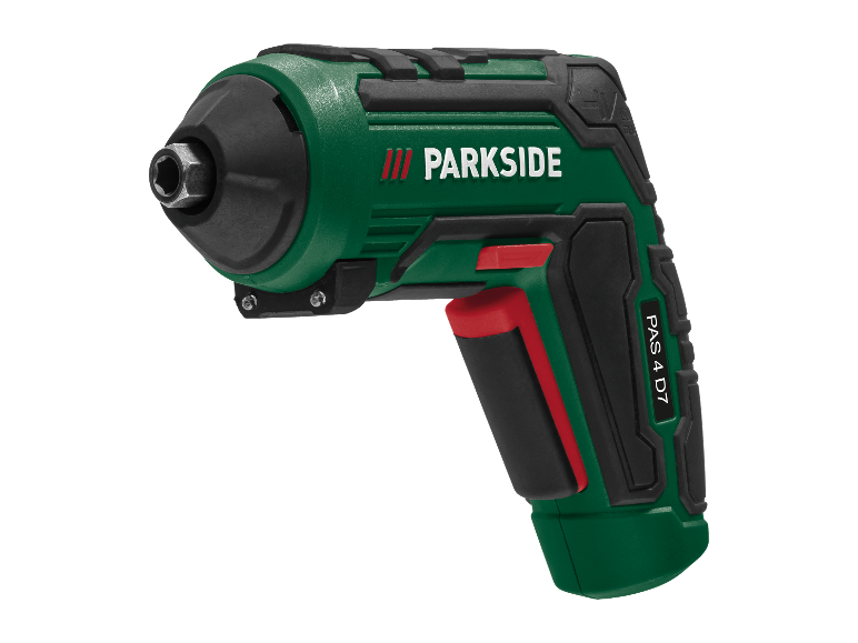 Parkside PAS 4 D7 akumulátorový skrutkovač.