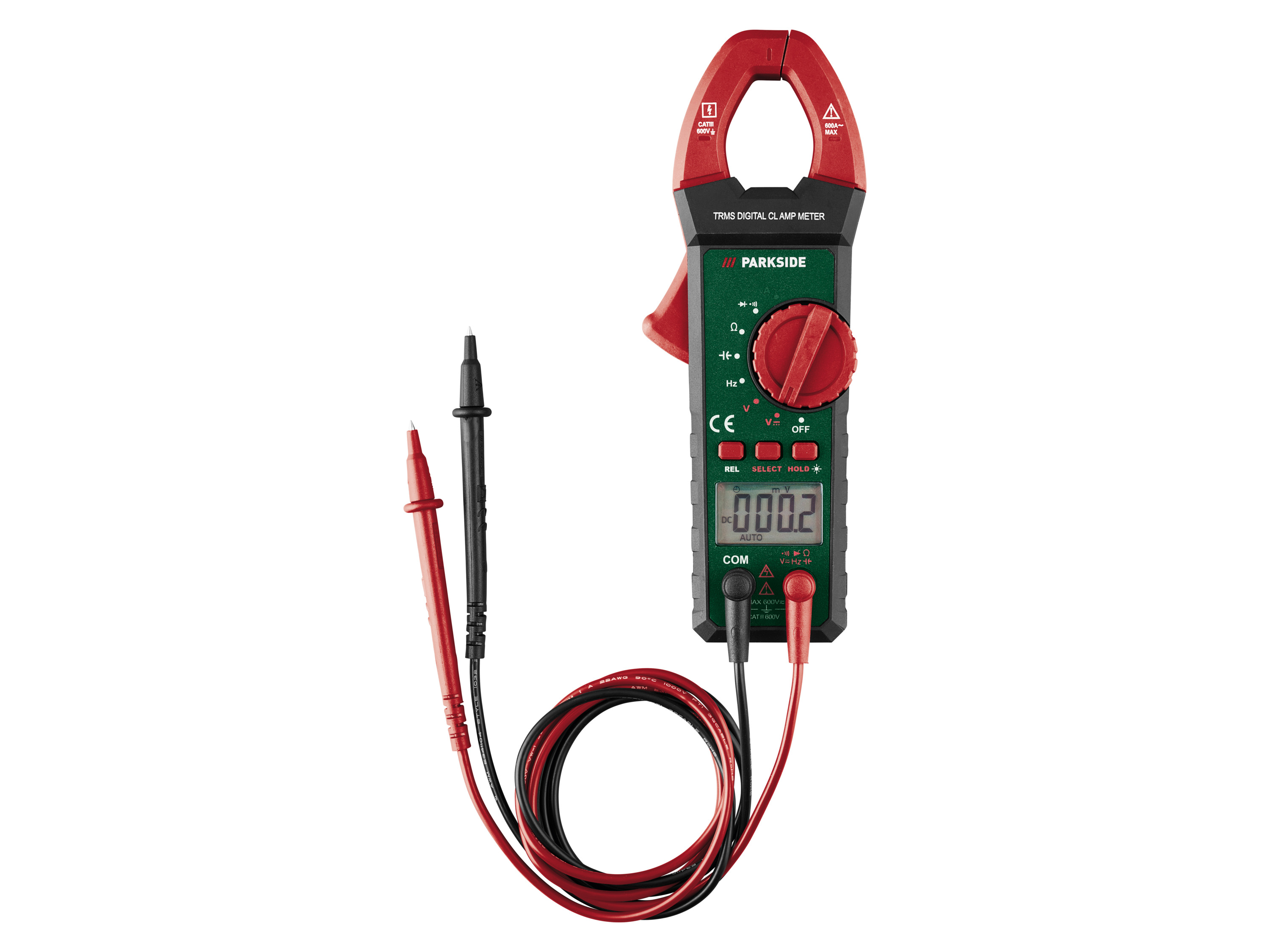 PARKSIDE® Kliešťový multimeter PZM 2 B4/Hrotový multimeter PSM 2 B4 (kliešťový multimeter)