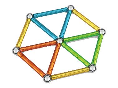 Magnetické tyčinky »Gems 70«