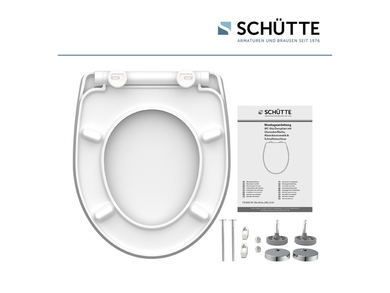 Prejsť na zobrazenie na celú obrazovku: Schütte WC doska so spomaľujúcim mechanizmom – obrázok 5