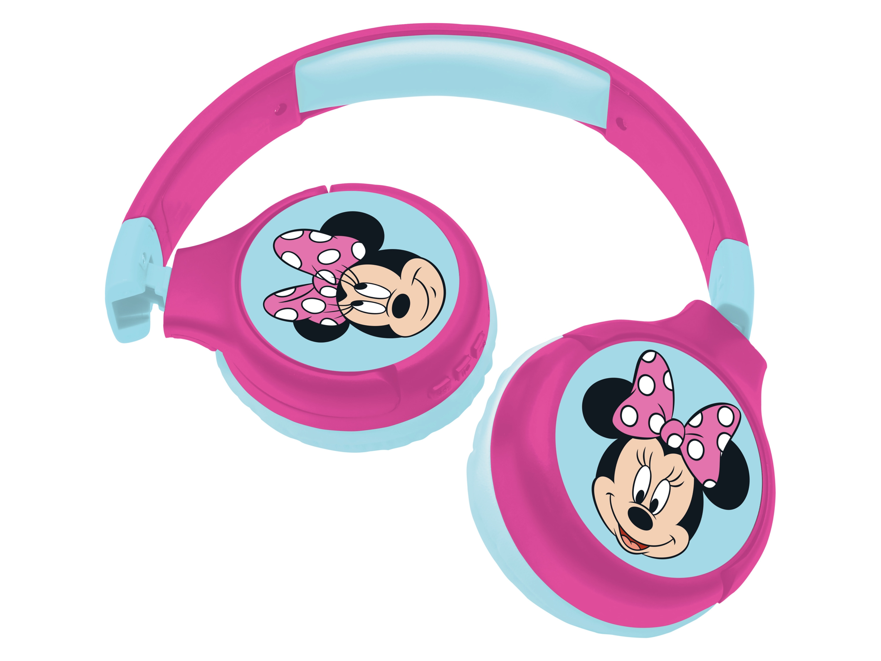 LEXIBOOK Detské Bluetooth® slúchadlá 2 v 1 (Minnie Mouse)