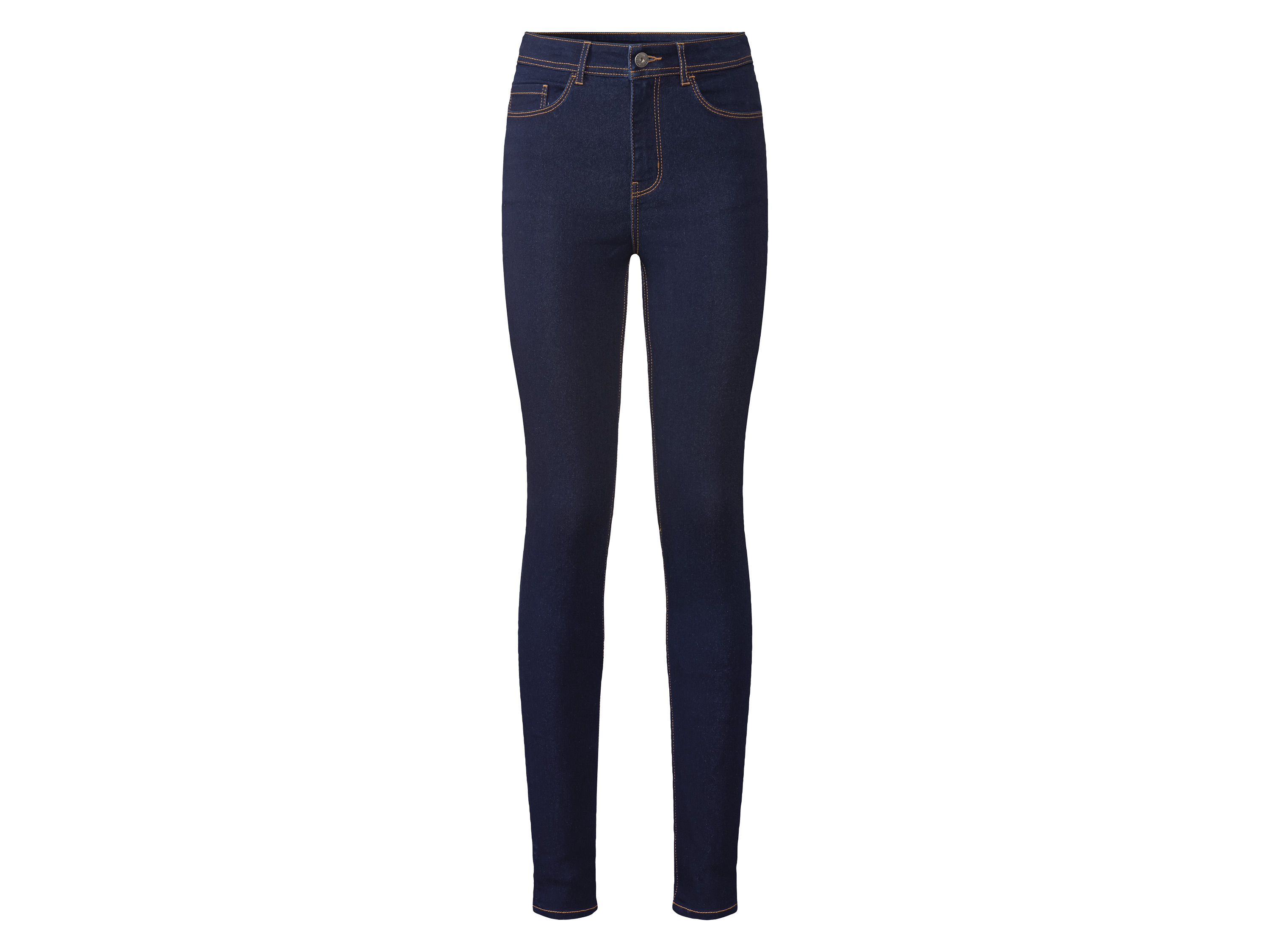 esmara® Dámske rifle „Super Skinny Fit" s vysokým pásom (tmavomodrá, 34)