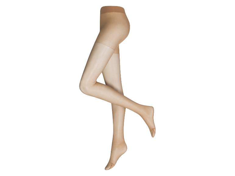 esmara® Dámske podporné pančuchy Premium Vital 40 Den, 2 kusy (béžová, XL (48/50))