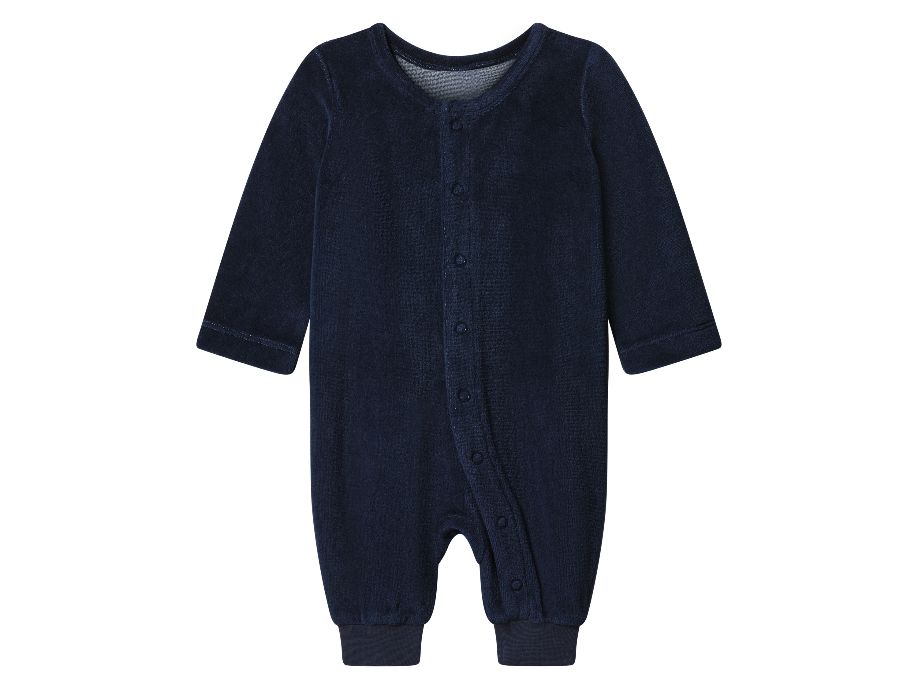 lupilu® Chlapčenský overal na spanie pre bábätká (navy modrá, 50/56)