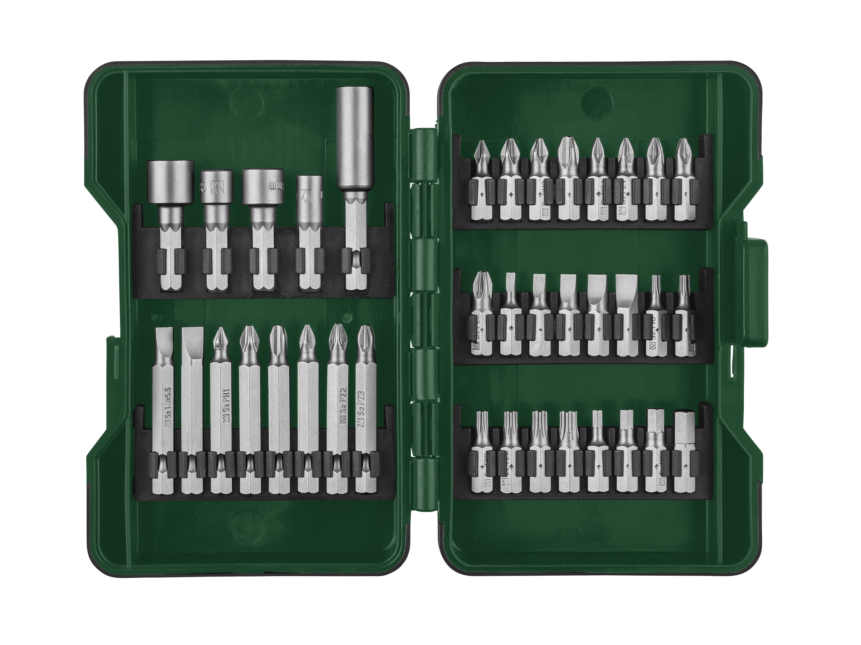 PARKSIDE® Súprava vrtákov/bitov PBB 4B2 (súprava skrutkovacích bitov, 37-dielna)