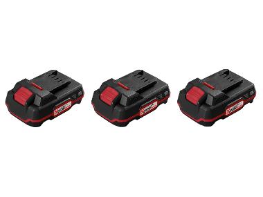 PARKSIDE® Akumulátor 20 V 2 Ah PAP 20 B1, 3 kusy