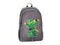 Sivá batoh LEGO Ninjago s postavičkou ninja.