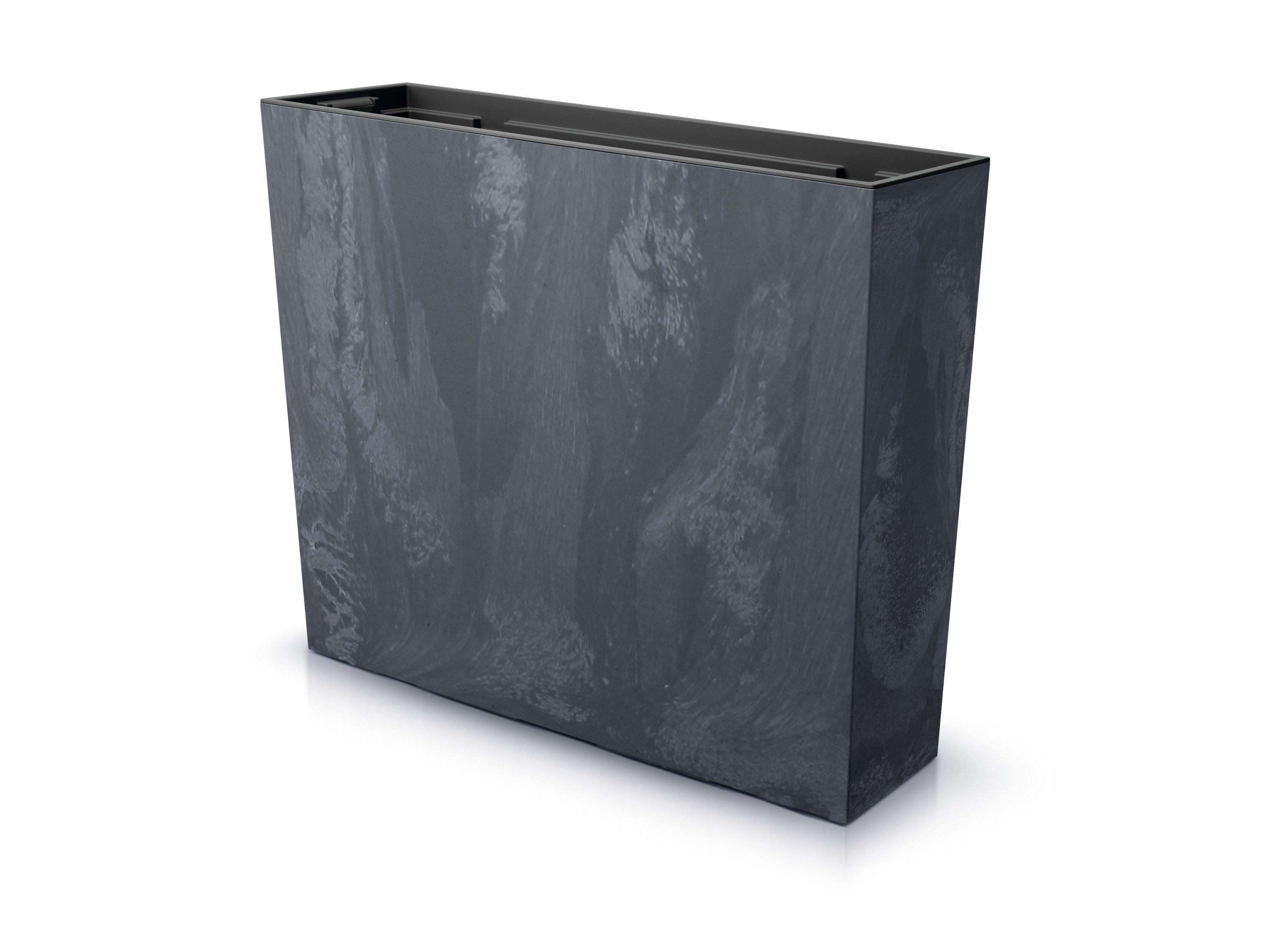 Prosperplast Kvetináč URBI CASE TOWER, 580 x 180 x 498 mm (580x180x498, antracitová)