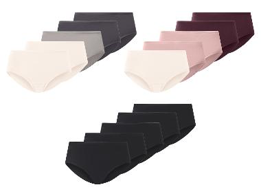 ESMARA® Dámske nohavičky s vysokým pásom, 5 kusov