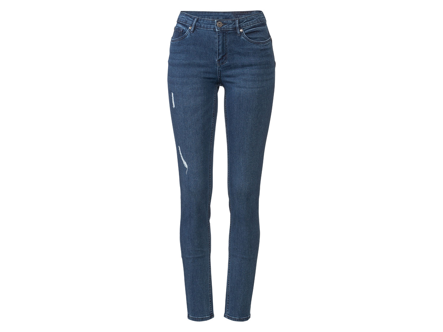 esmara® Dámske rifle Super Skinny Fit (modrá, 36)