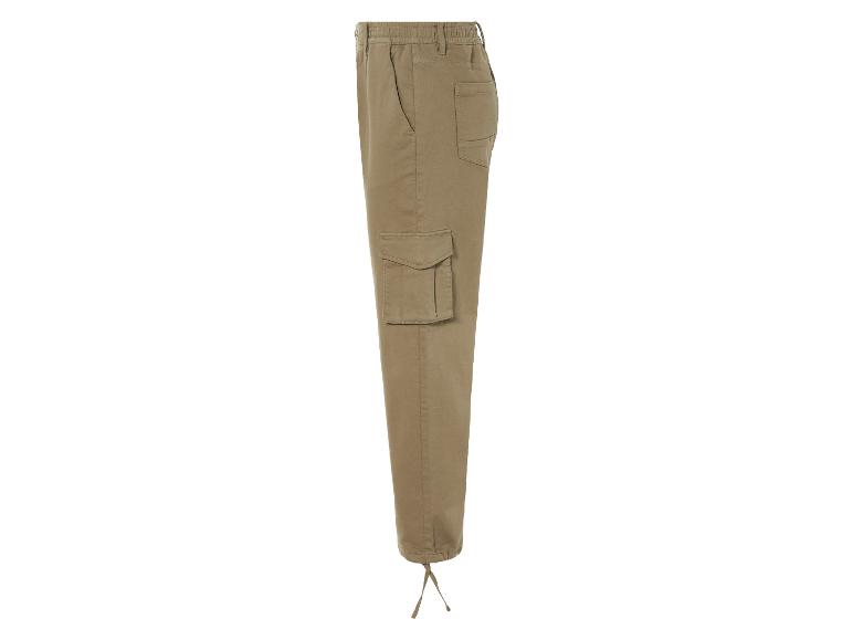 Livergy® Pánske cargo nohavice (M (48/50), béžová)