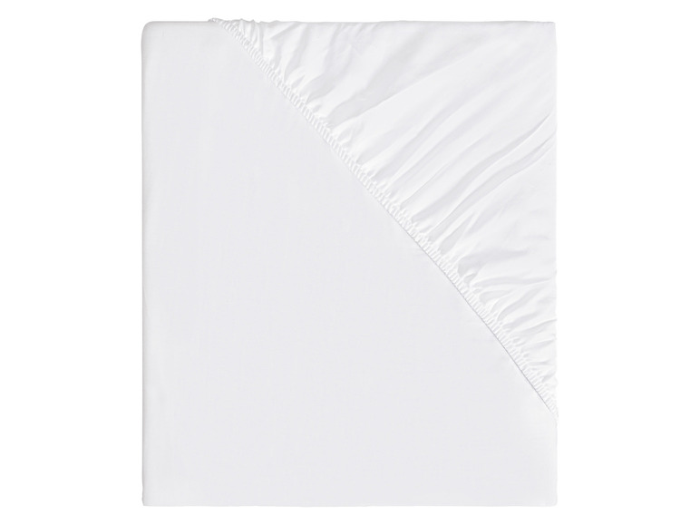 Prejsť na zobrazenie na celú obrazovku: LIVARNO home Napínacia plachta z bavlneného saténu, 180 – 200 x 200 x 25 cm – obrázok 4