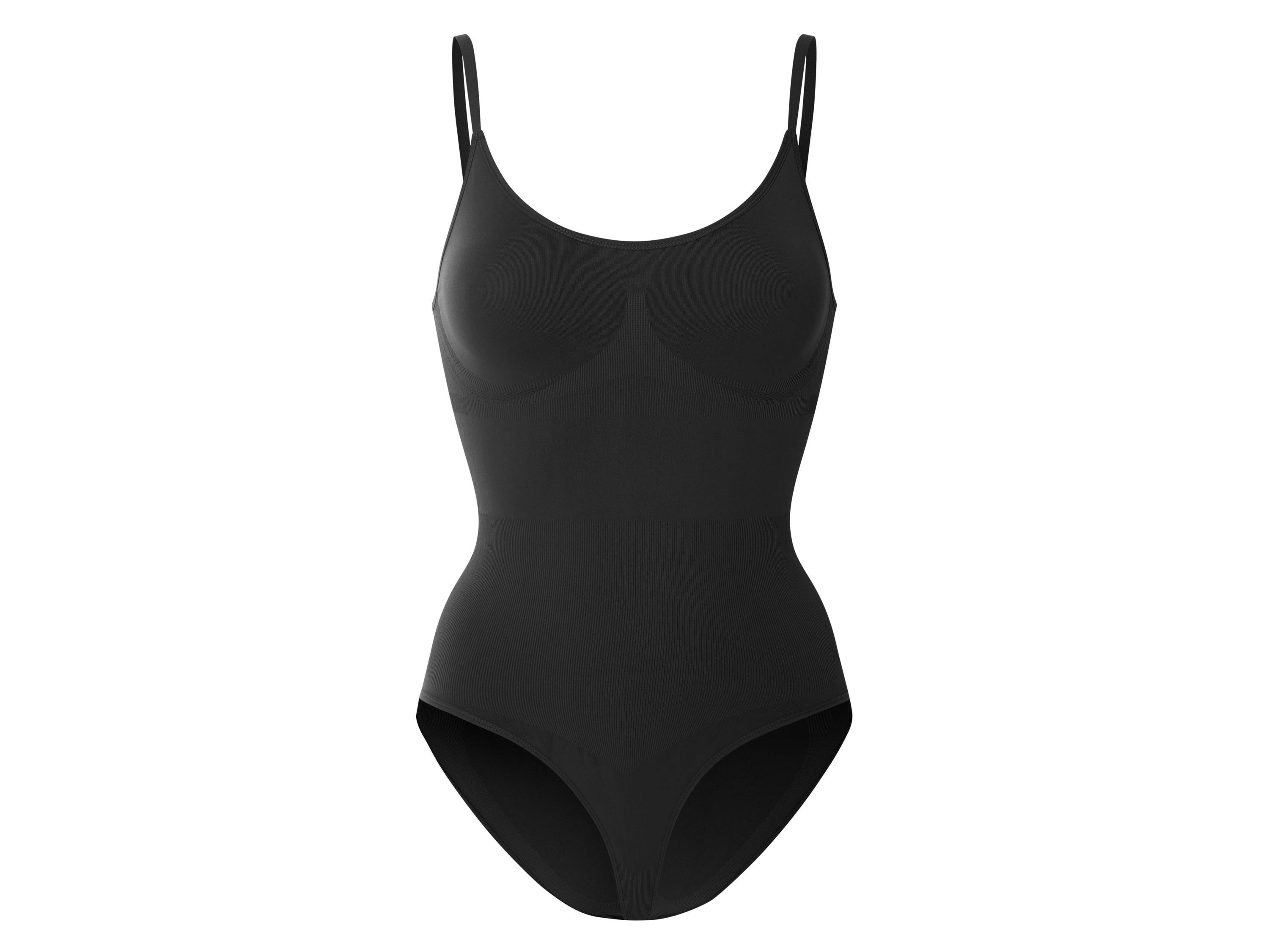 esmara® Dámske body s formujúcim efektom (čierna, XL (48/50))