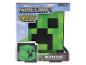 Svetlo Minecraft Creeper v balení, ktoré vydáva zvuky po zapnutí.