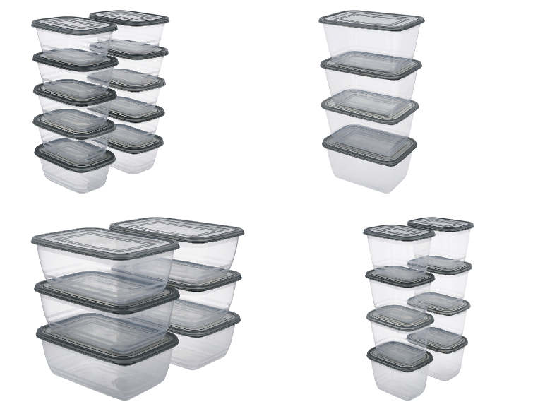 SILVERCREST® Súprava dóz na potraviny XXL