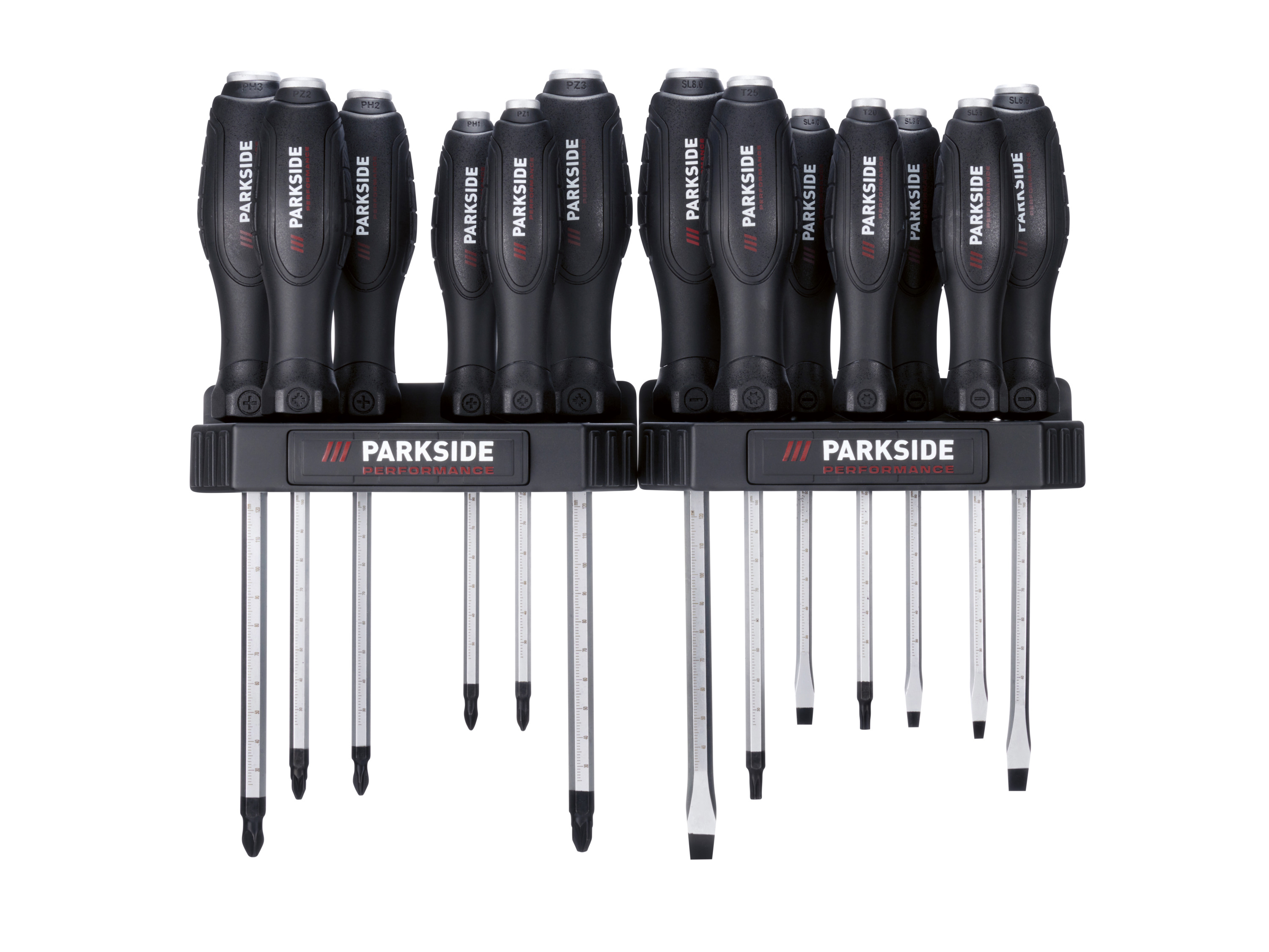 PARKSIDE PERFORMANCE® Súprava sekacích skrutkovačov, 15-dielna