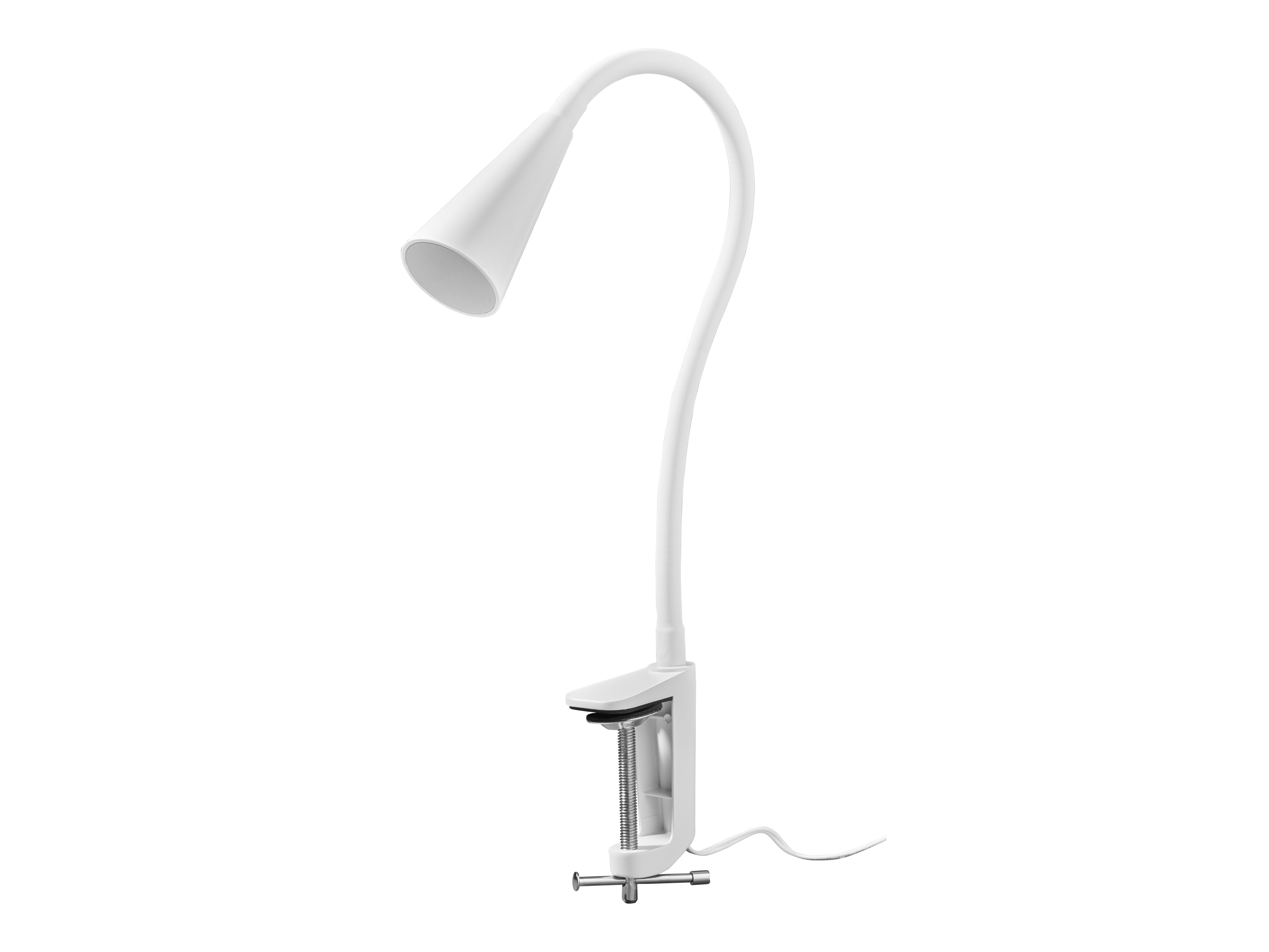 LIVARNO® Upínacia LED lampa (LED lampa s klipom, biela)
