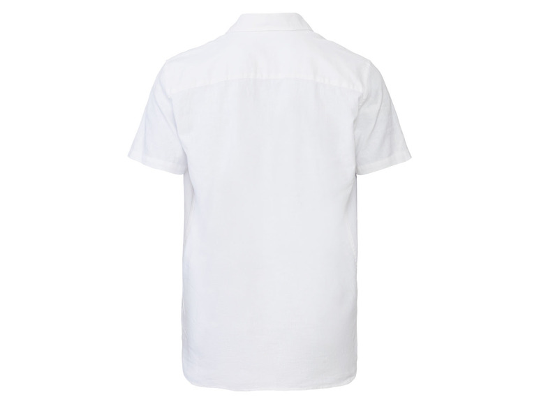 Prejsť na zobrazenie na celú obrazovku: LIVERGY® Pánska košeľa s krátkym rukávom z ľanu a bavlny – obrázok 12