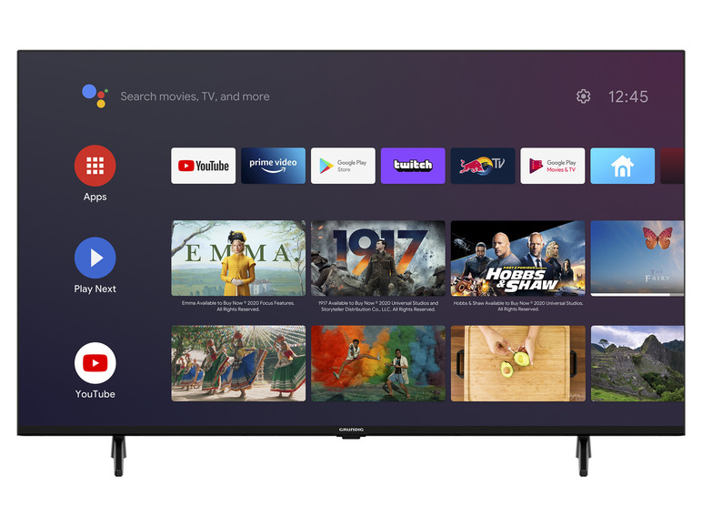Prejsť na zobrazenie na celú obrazovku: GRUNDIG Smart TV 55″ 4K UHD Android – obrázok 1