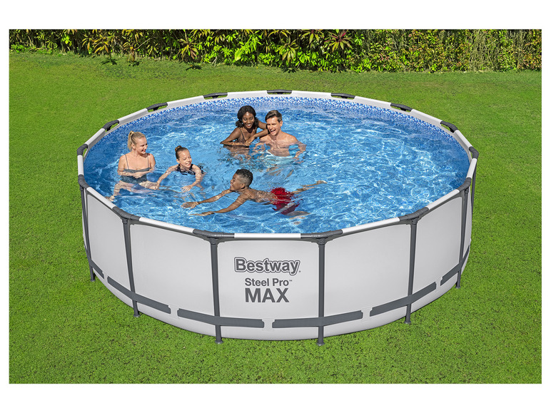 Bestway Bazén s príslušenstvom Steel ProMAX™, Ø 4,57 x 1,22 m
