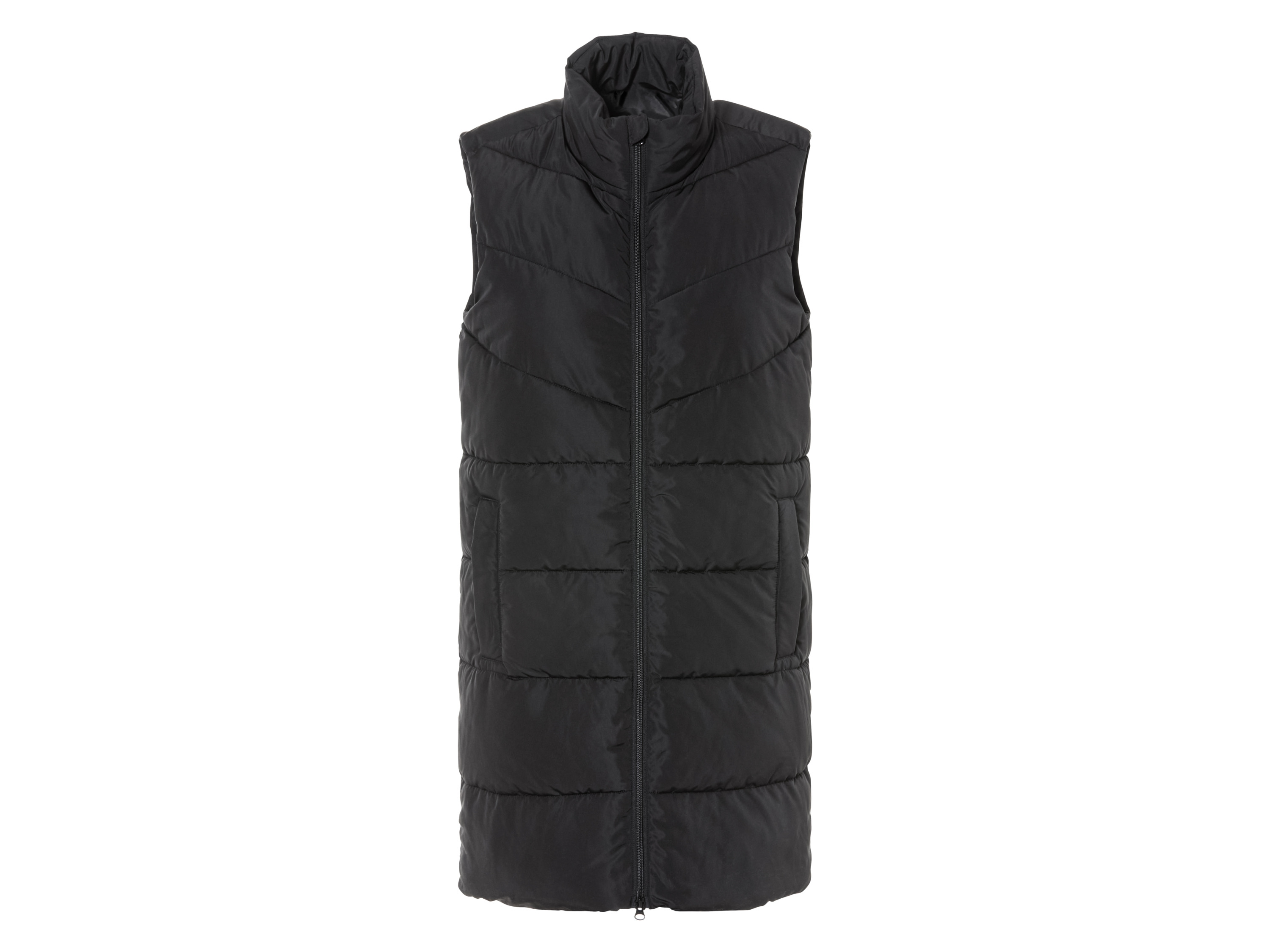 esmara® Dámska dlhá vesta (XS (32/34), čierna)