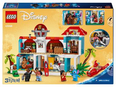 LEGO® Disney Classic 43268 Lilo a Stitch a domček na pláži