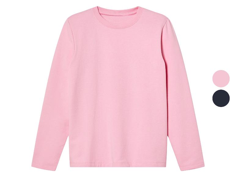 Rôzový longsleeve s dlhým rukávom.