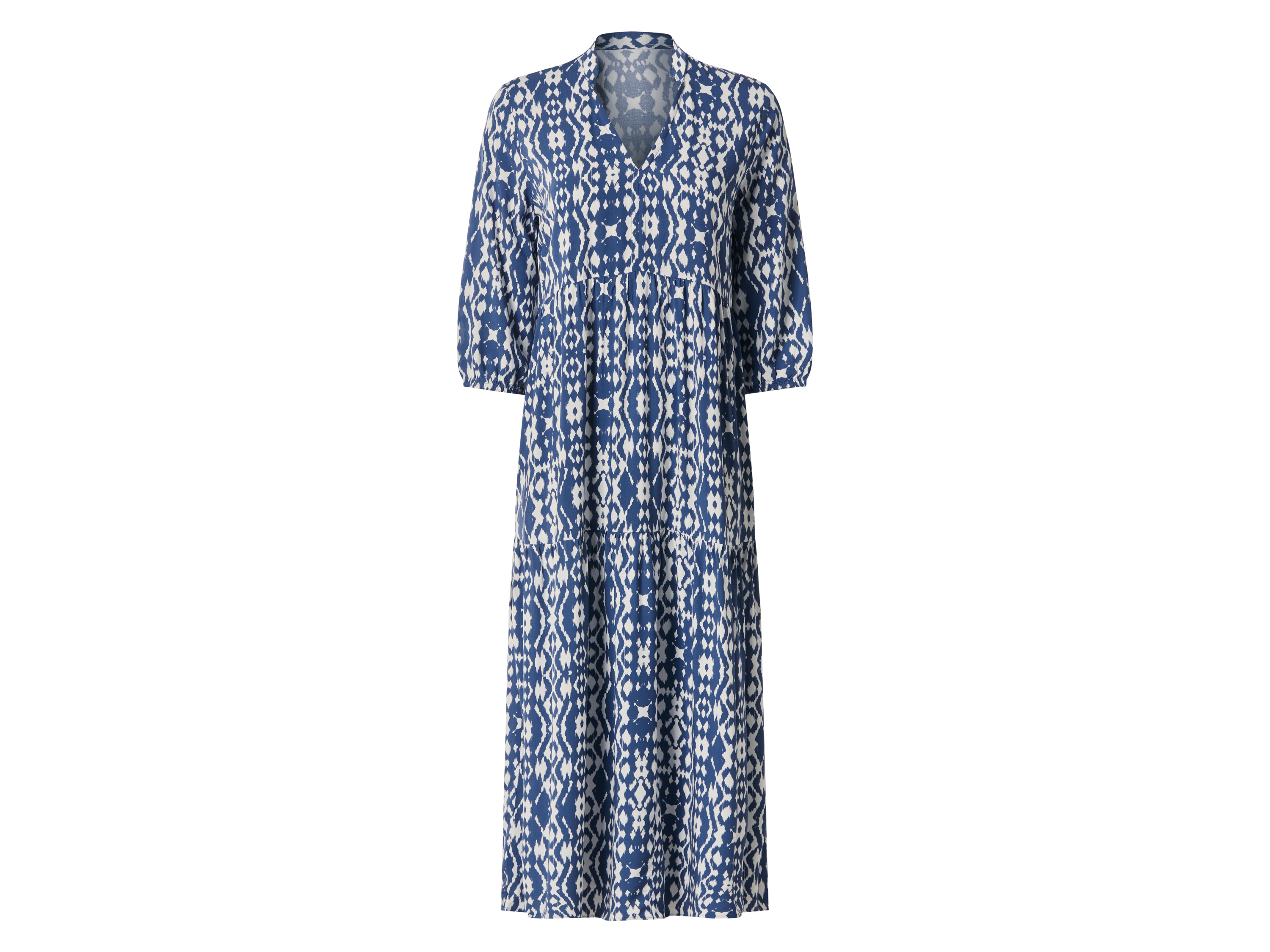 ESMARA® Dámske midi šaty (modrá, S (36/38))