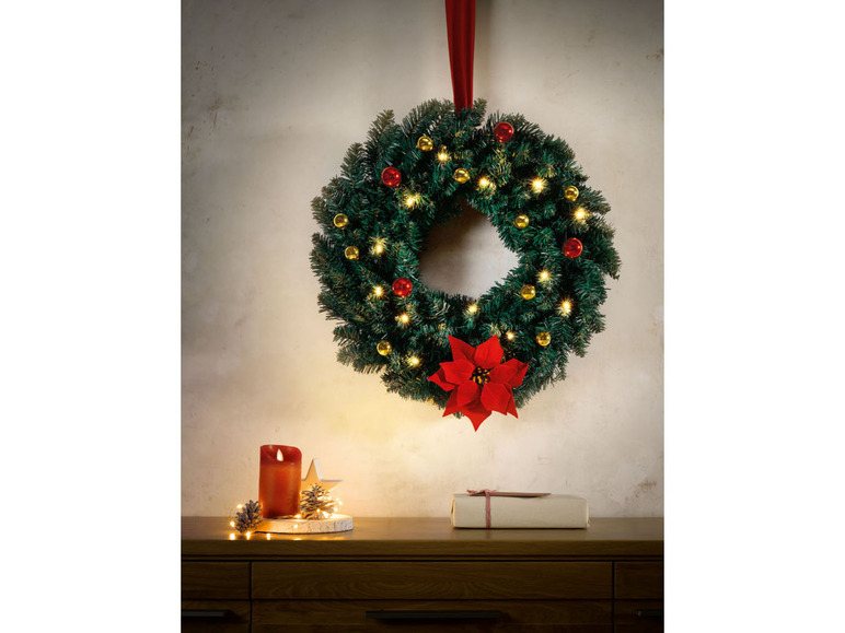 Prejsť na zobrazenie na celú obrazovku: LIVARNO home LED vianočný veniec – obrázok 4