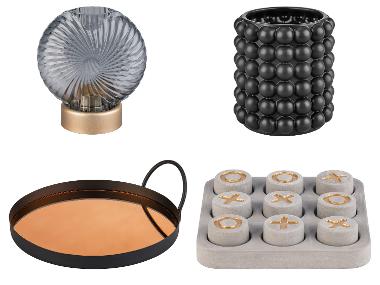 LIVARNO home Svietnik na čajové sviečky/Váza/Podnos/Dekoratívna hra