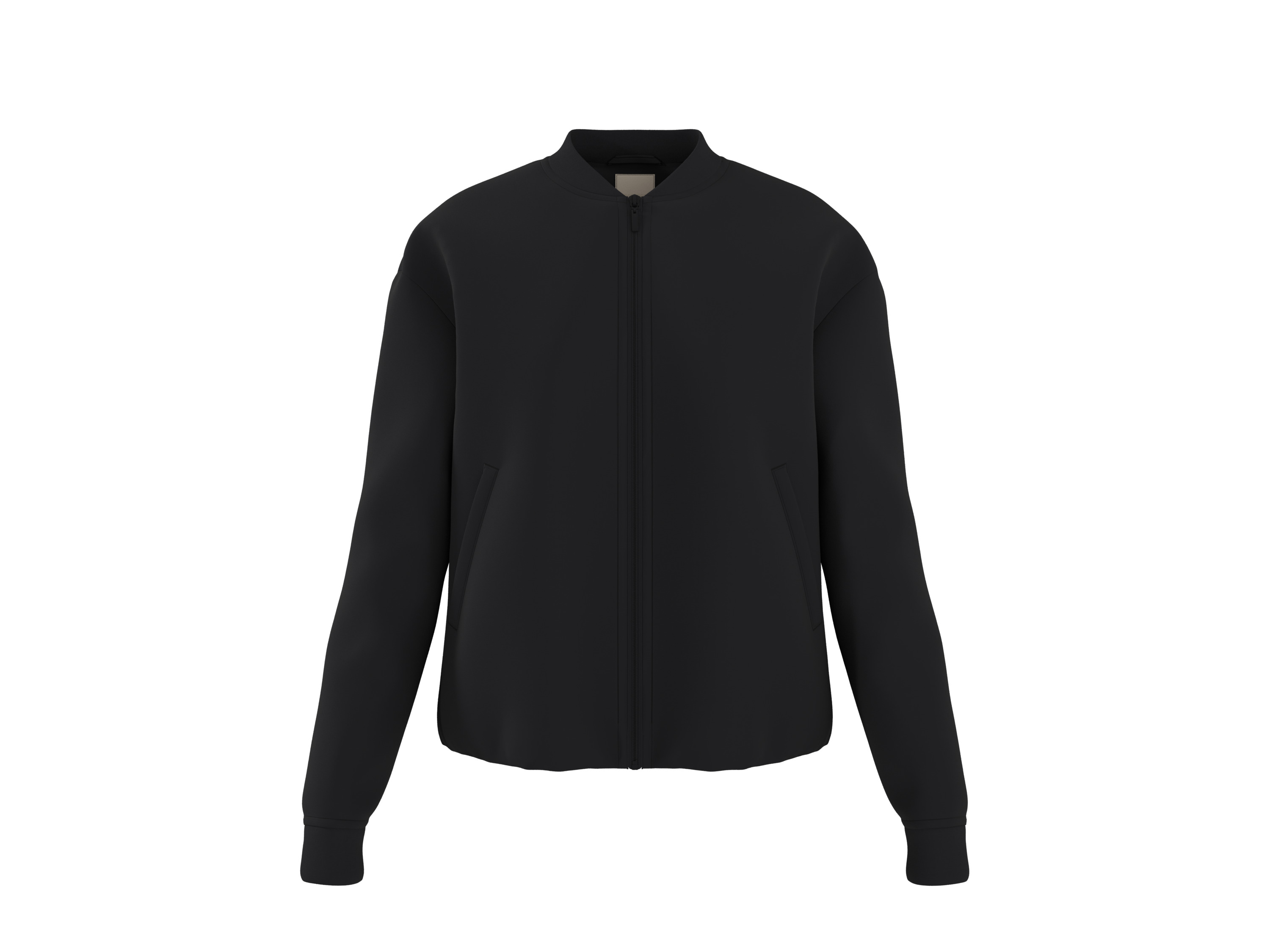 esmara® Dámske bunda Bomber (čierna, L (44/46))